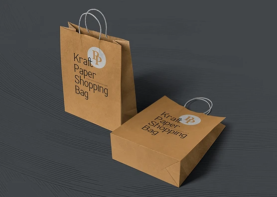 Shopping Bag with printed logo