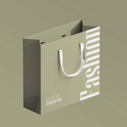 Shopping Bag with printed logo