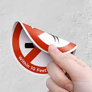 Double-sided window glass sticker printing